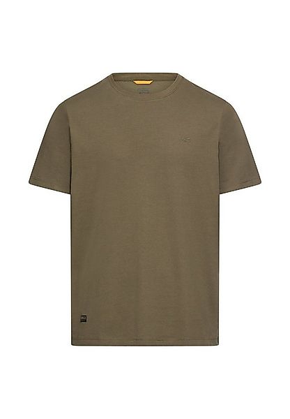 camel active T-Shirt mit Logo-Stickerei günstig online kaufen