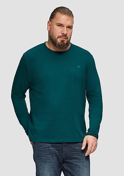 s.Oliver Langarmshirt T-Shirt Softes Longsleeve aus Jersey mit Logo-Detail günstig online kaufen