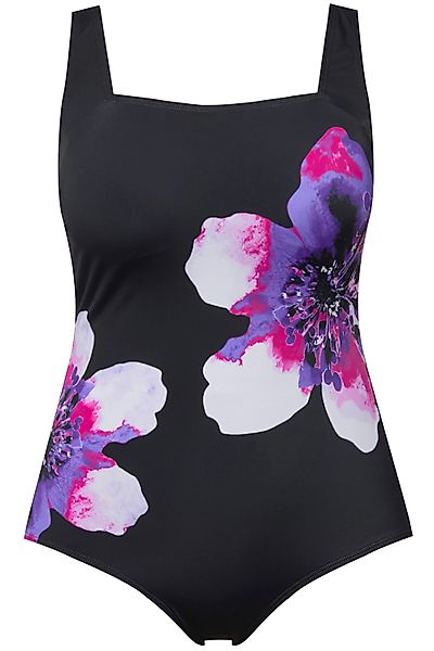 Ulla Popken Badeanzug Badeanzug Blüten Softcups günstig online kaufen