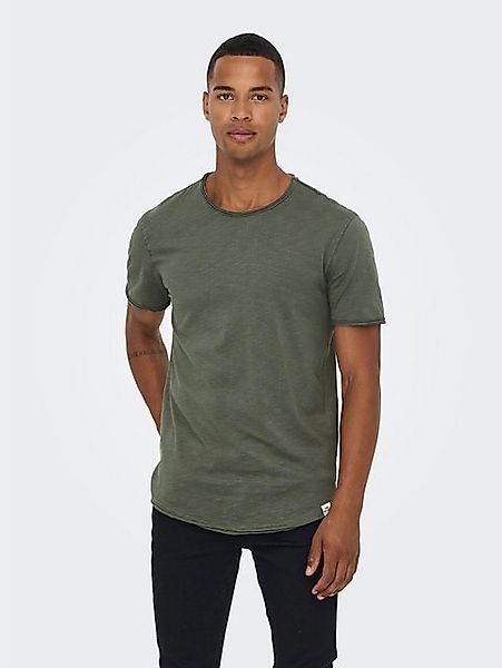 ONLY & SONS T-Shirt ONSBENNE LONGY SS TEE NF 7822 NOOS günstig online kaufen