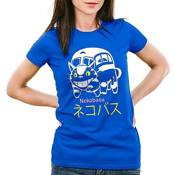 style3 T-Shirt Katzenbus Katze Bus Ghibli anime japan mein nachbar tonari t günstig online kaufen