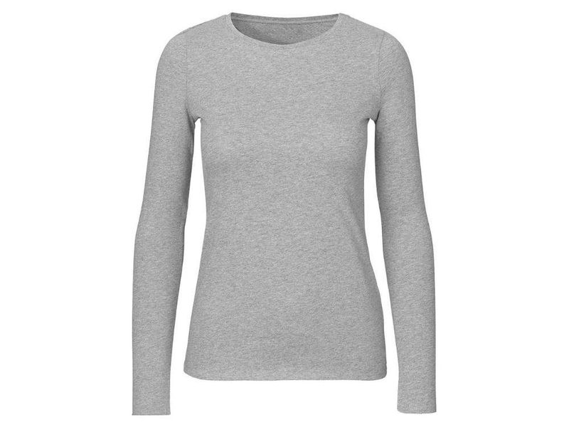 Neutral Langarmshirt Neutral Bio-Damen-Langarmshirt mit Rundhalsausschn günstig online kaufen