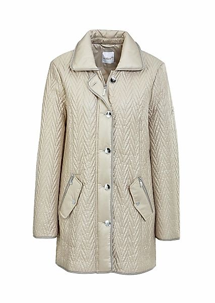 GOLDNER Steppjacke "Longjacke mit außergewöhnlicher Steppung" Ohne günstig online kaufen