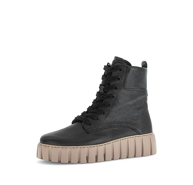Gabor Gabor - Plateau Stiefeletten - Schwarz Stiefel günstig online kaufen