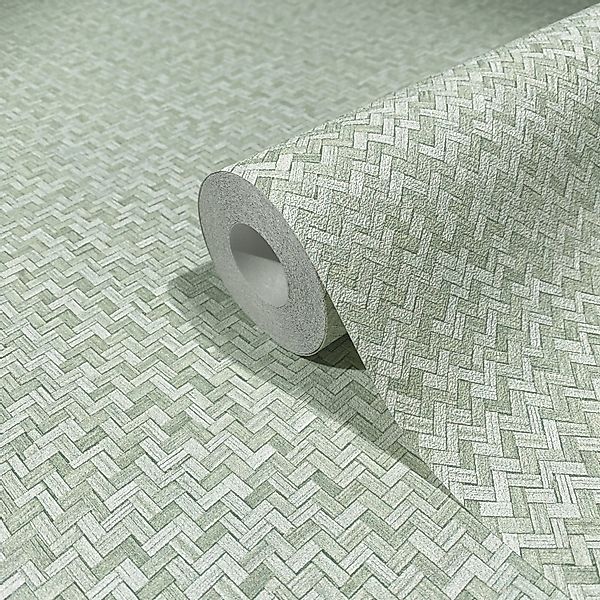 Marburg Vliestapete Tapete Fischgratmuster Klein, geprägt, günstig online kaufen