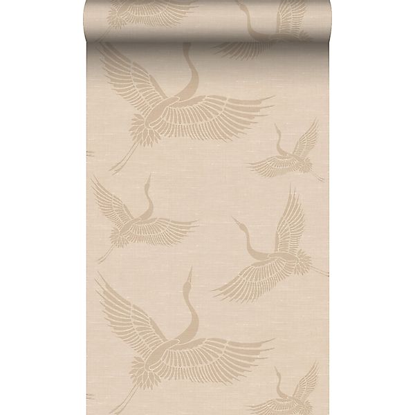 Origin Wallcoverings Tapete Kraniche Beige 53 cm x 10.05 m Origin Luxury Wa günstig online kaufen