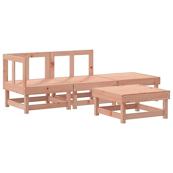 vidaXL 4-Tlg Garten-Lounge-Set Massivholz Douglasie 3186485 günstig online kaufen