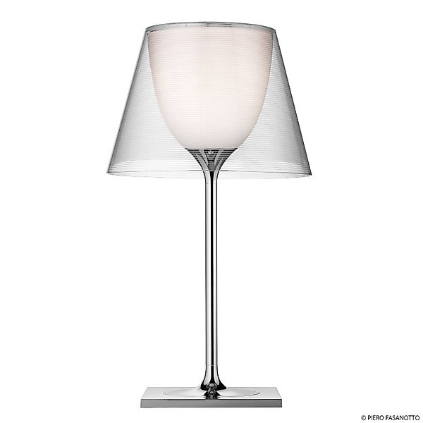 FLOS KTribe T1 Tischleuchte, Glas transparent günstig online kaufen