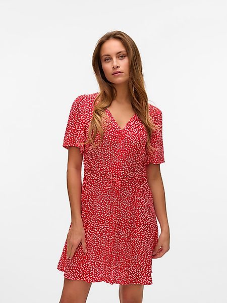 Vero Moda "VMALBA SS SHORT DRESS WVN NOOS" Viskose, slim fit günstig online kaufen