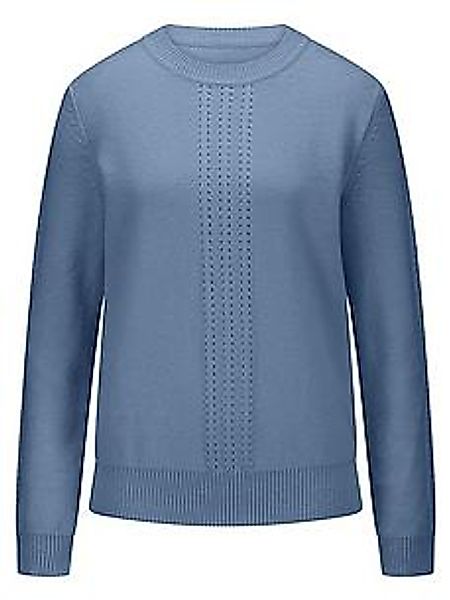 Rundhals-Pullover Fadenmeister Berlin blau günstig online kaufen