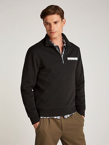 Calvin Klein Sweatshirt "NY CHEST BOX LOGO Q-ZIP" günstig online kaufen