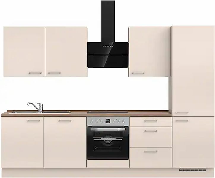 nobilia® Küchenzeile »"Laser II"«, vormontiert, Ausrichtung wählbar, Breite günstig online kaufen
