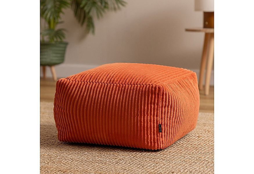 icon Pouf aus Cord „Amara“, mit Füllung günstig online kaufen