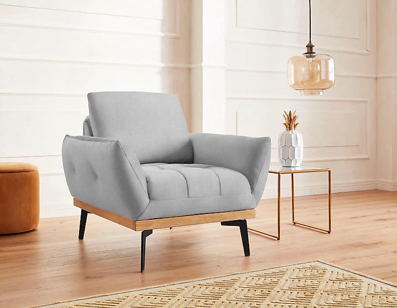 exxpo - sofa fashion Sessel "Palic, Loungesessel", inklusive Rückenverstell günstig online kaufen