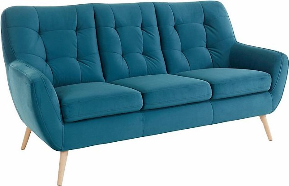 exxpo - sofa fashion 3-Sitzer Scandi, bequem, aufwendige Rückenpolsterung f günstig online kaufen