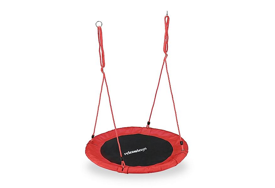 relaxdays Nestschaukel 90 cm, rot günstig online kaufen