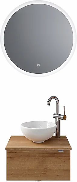 Saphir Badmöbel-Set »Serie 6915«, (4 St.), Gäste-Bad, mit LED-Spiegel und 1 günstig online kaufen