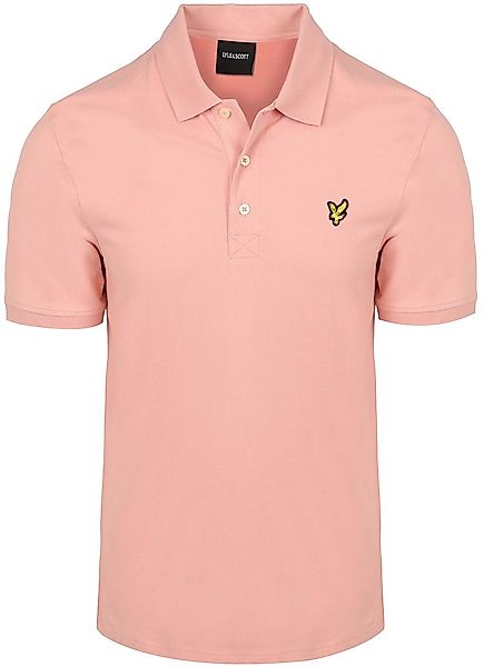 Lyle and Scott Poloshirt Grapefruit Rosa - Größe L günstig online kaufen