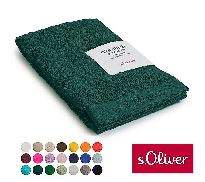 s.Oliver Gästehandtuch s.Oliver, Premium Qualität, 600 gr/m², auch als Sets günstig online kaufen