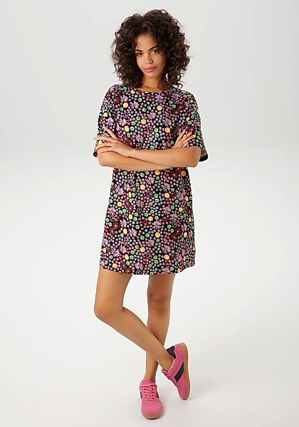 Aniston CASUAL Sommerkleid, mit buntem, extravaganten Druck günstig online kaufen