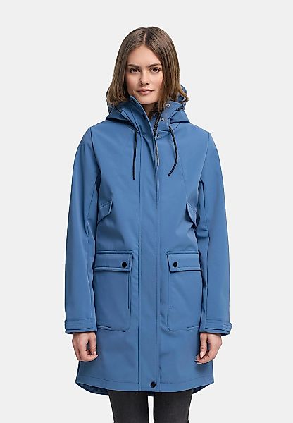 Navahoo Kurzmantel "Morgennebel 14" Leichter Softshellmantel für den Überga günstig online kaufen