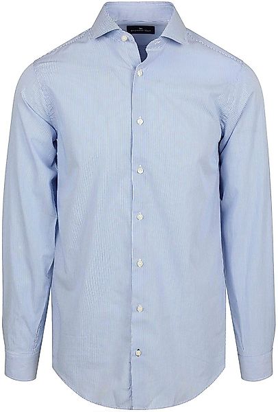 Steppin' Out Hemd Twill Streifen Hellblau - Größe XL günstig online kaufen