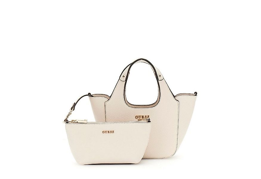 Guess Umhängetasche GUESS Handtasche Calista Bone (1, 1-tlg., 1) günstig online kaufen