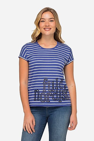 Laurasøn T-Shirt T-Shirt oversized Ringel Rundhals günstig online kaufen
