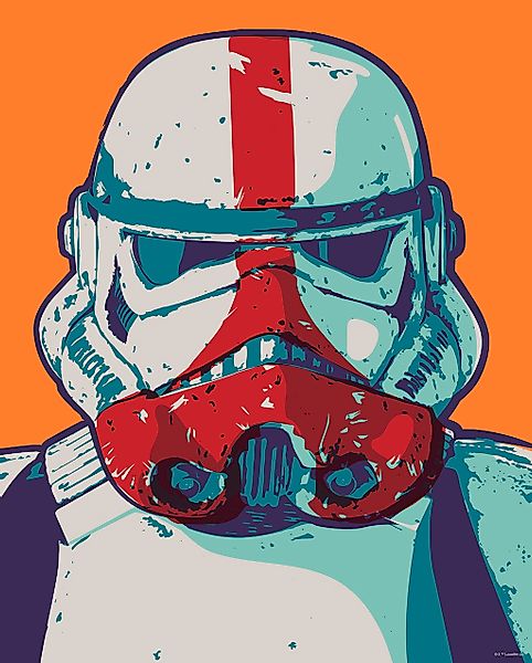 Komar Bild "Mandalorian Pop Art Stormtrooper", Disney-Star Wars, (1 St.), W günstig online kaufen