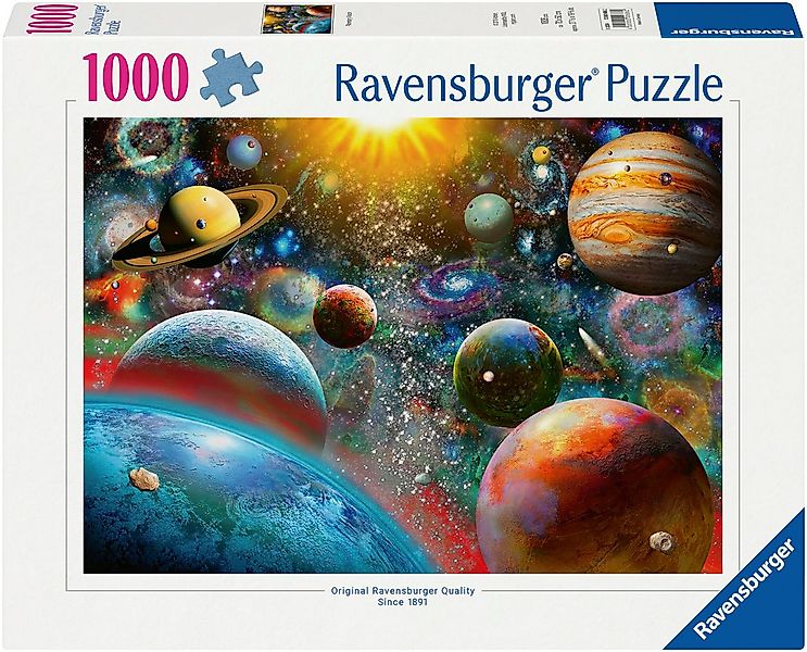 Ravensburger Puzzle Planeten, 1000 Puzzleteile, Made in Germany günstig online kaufen