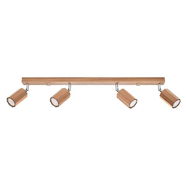 SOLLUX lighting Deckenleuchte »ZEKE«, 4 flammig, Leuchtmittel GU10   ohne L günstig online kaufen