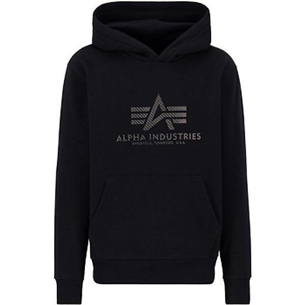 Alpha  Sweatshirt Basic Hoodie Carbon - black/black günstig online kaufen