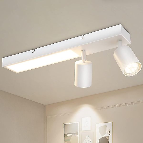 Diyarts LED Deckenstrahler, LED wechselbar, Warmweiß, günstig online kaufen