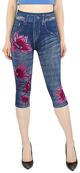 dy_mode Caprileggings High Waist Capri Jeggings günstig online kaufen