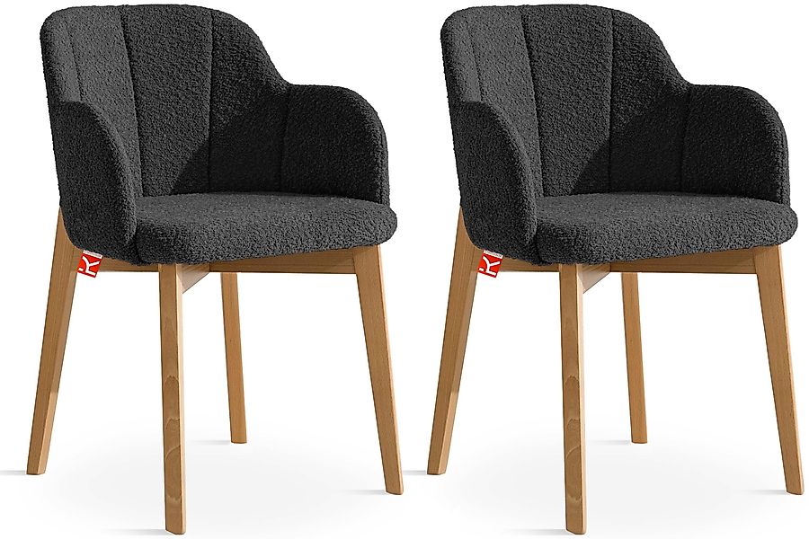KONSIMO® Polsterstuhl LONIS Esszimmerstühle (2er Set), günstig online kaufen