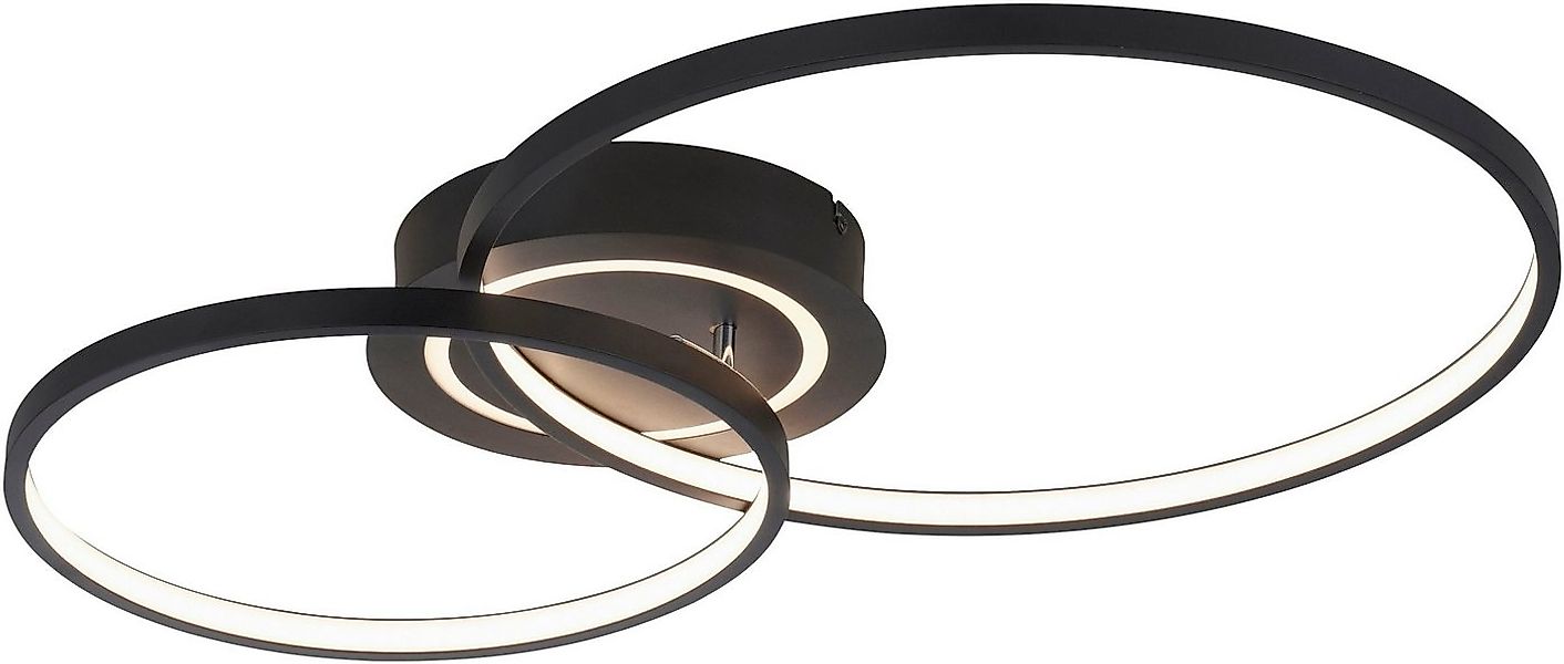 JUST LIGHT LED Deckenleuchte ASMINA, LED fest integriert, Warmweiß günstig online kaufen