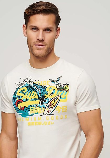 Superdry Print-Shirt "SD-LA VL GRAPHIC T SHIRT" günstig online kaufen