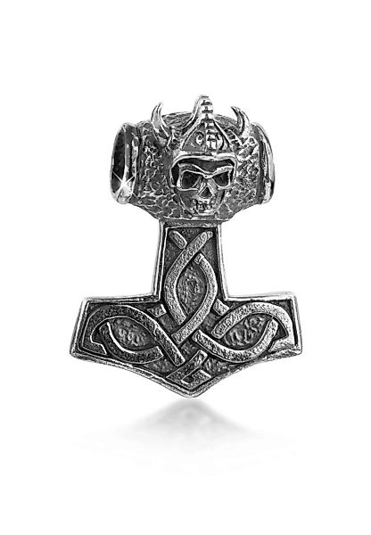 Kuzzoi Kettenanhänger "Herren Thors Hammer Keltischer Knoten 925 Silber" günstig online kaufen