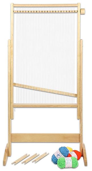 Betzold Lernspielzeug Riesen-Webrahmen – großer Kinderwebrahmen Webprojekte günstig online kaufen