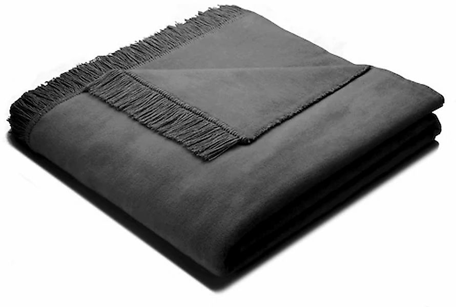 Biederlack Wohndecke »Unicolour Franse«, in vielen Farben, Kuscheldecke günstig online kaufen