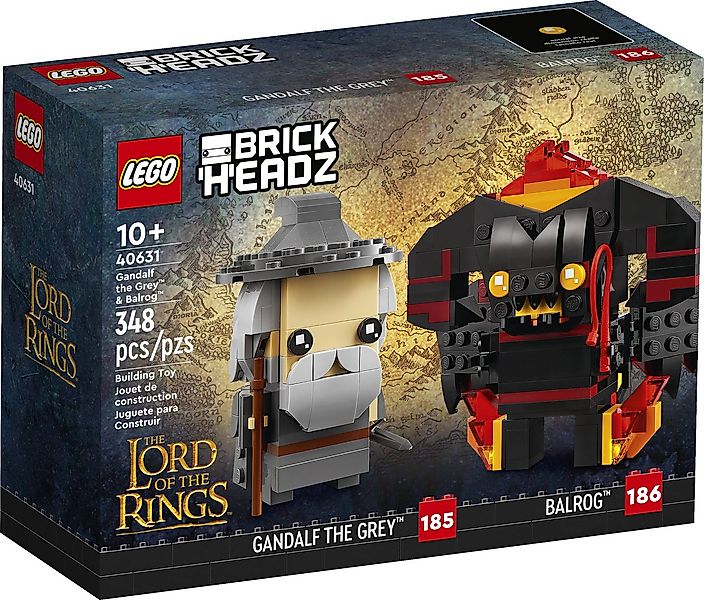 LEGO® LEGO® BrickHeadz 40631 Gandalf der Graue und Balrog™ Konstruktionsspi günstig online kaufen