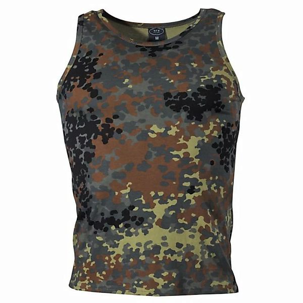 MFH T-Shirt Outdoor Tarn Tank-Top, flecktarn, 170 g/m² L günstig online kaufen