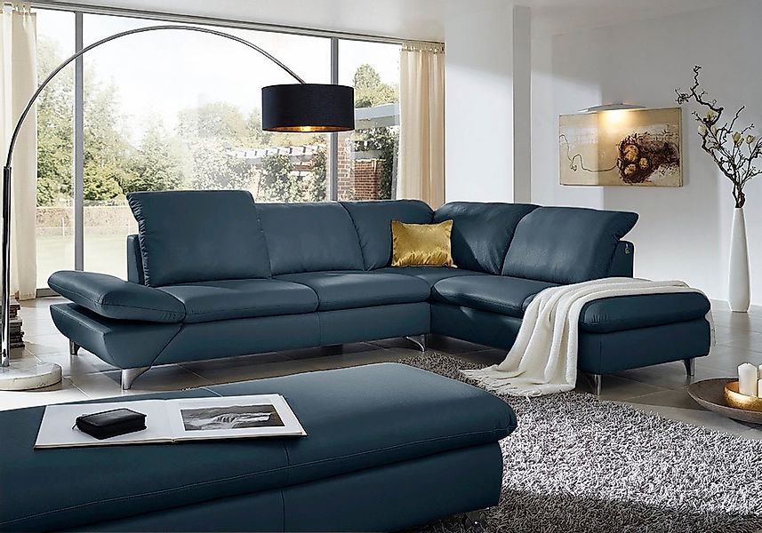 W.SCHILLIG Ecksofa "taoo, elegant und zeitlos, bequem, L-Form" mit Sitziefe günstig online kaufen