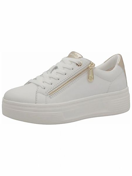 Tamaris Plateausneaker "Tamaris Sneaker Leder/Textil" günstig online kaufen