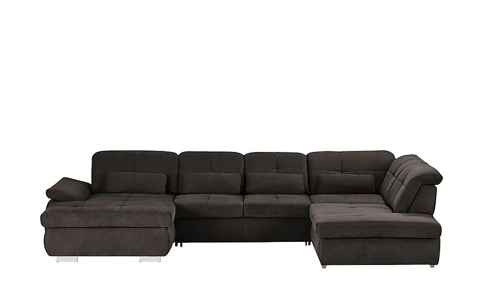 Wohnlandschaft mit Funktion  Perry ¦ braun ¦ Maße (cm): B: 374 Polstermöbel günstig online kaufen