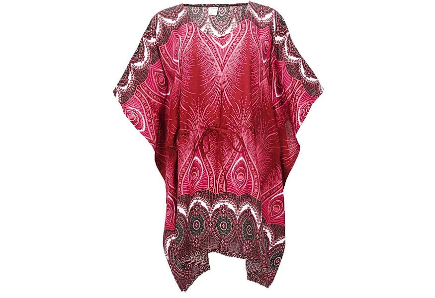 Guru-Shop Longbluse Poncho, Mandala Tunika, Boho Kaftan, Kurzarm.. alternat günstig online kaufen