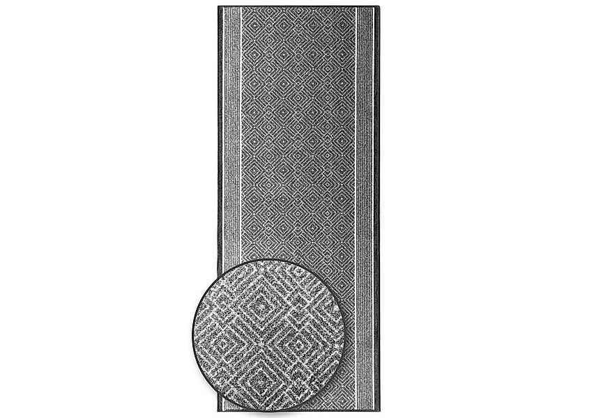 Karat Teppich Läufer Olymp, Flur Teppichläufer im Rauten Design, rutschhemm günstig online kaufen