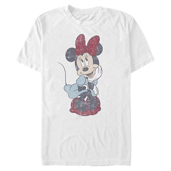 Disney Classics - Micky Maus - Minnie Maus Simple Minnie Sit - Männer T-Shi günstig online kaufen