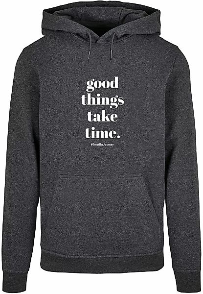 Merchcode Kapuzensweatshirt "Merchcode Herren Good Things Take Time Basic H günstig online kaufen