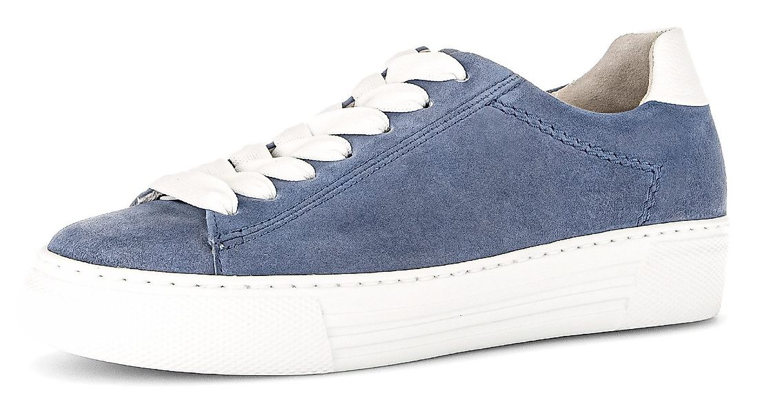 Gabor FLORENZ Plateausneaker, Freizeitschuh, Halbschuh, Schnürschuh günstig online kaufen